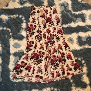 Floral skirt